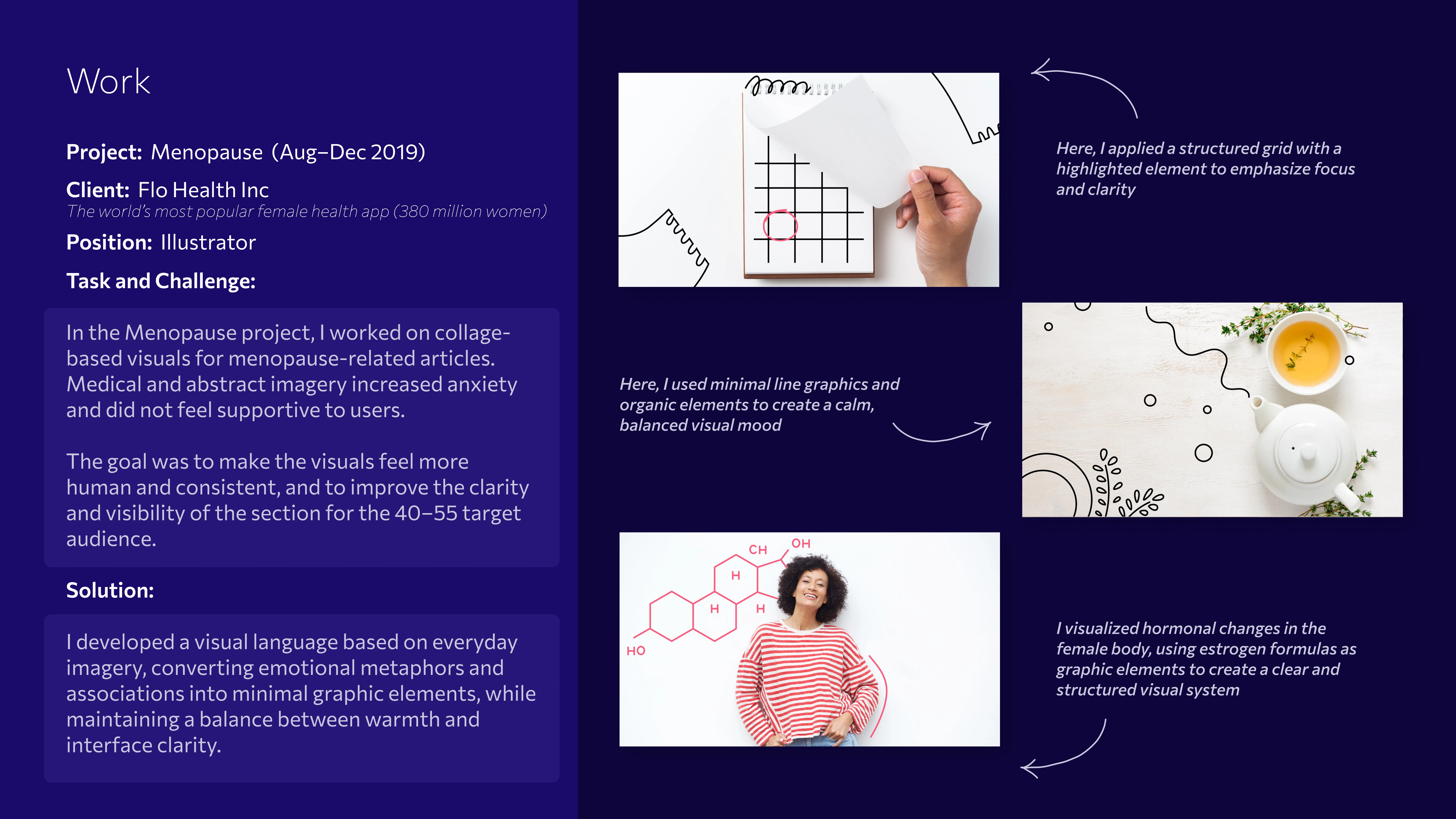 Work - Menopause project